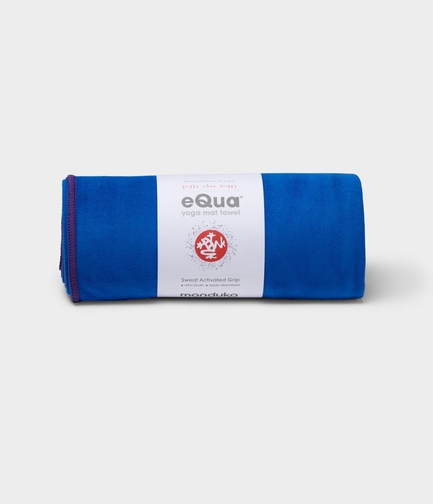 Yoga handdoek eQua sage solid - Manduka Yoga handdoek eQua sage solid - Manduka